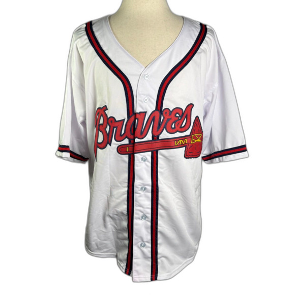 Terry Pendleton Atlanta Braves Autographed Jersey, Size XL, Authentic AWM Cert. - Picture 2 of 13